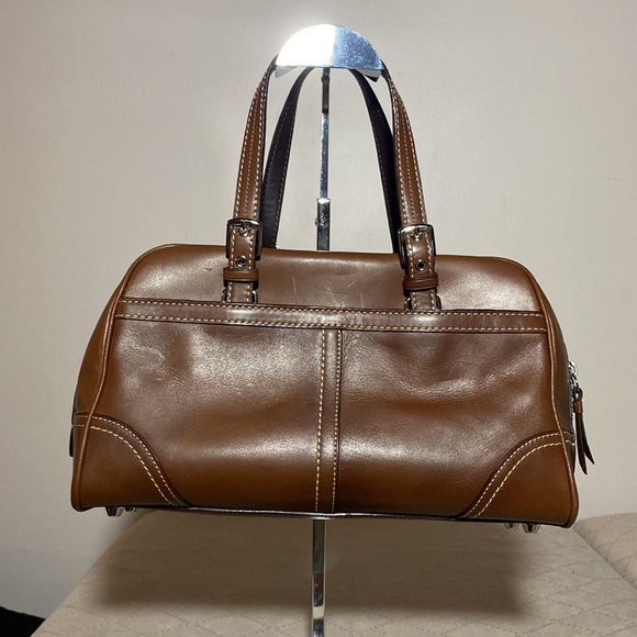 COACH Vintage Brown Leather Bag - Picture 2 of 12